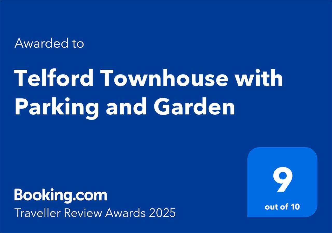 Telford Townhouse With Parking And Garden Exterior foto